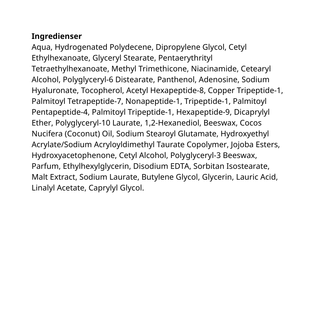 HL/Skin Ultimate Tension Cream