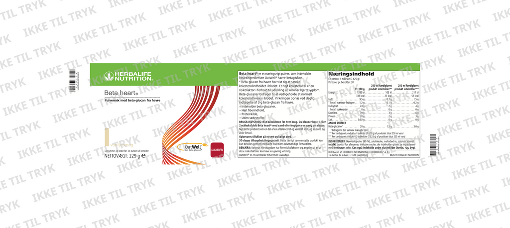Herbalife Beta Heart med beta-glucan