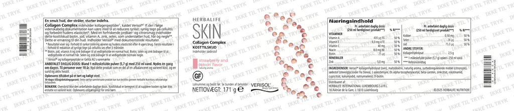 Collagen kosttilskud emballage