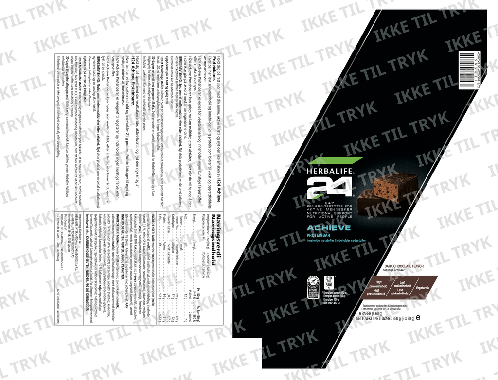 H24 Achieve Protein Bar