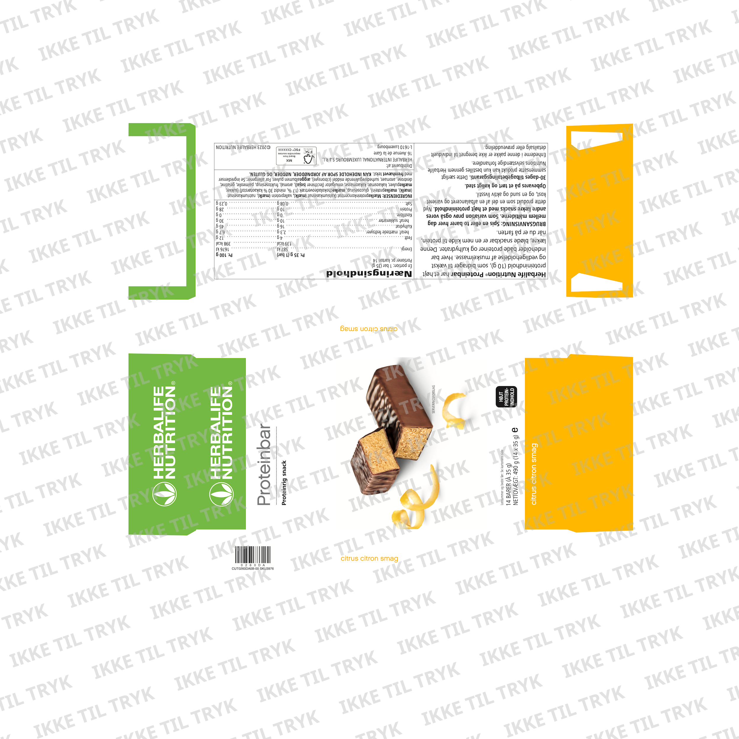 Baton proteinowy - 14 szt.